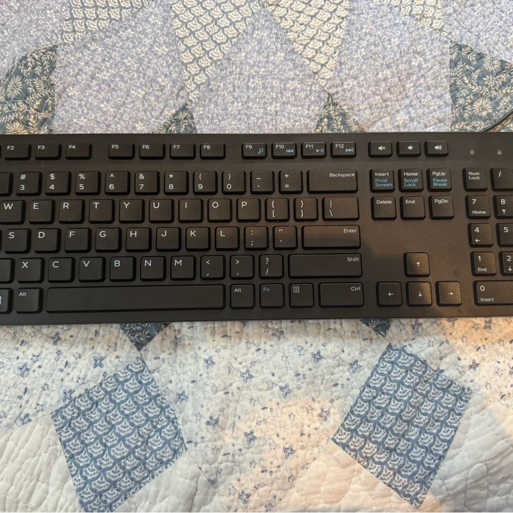 Dell Black Wired Keyboard/Standard Wired USB Keyboard - Black